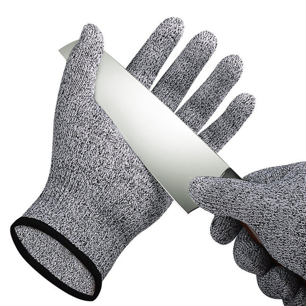New And Hot A Pair Cut Resistant Gloves Food Grade Level 5 Protection Working Cutting HPPE Material high quality #ZJ