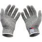 New And Hot A Pair Cut Resistant Gloves Food Grade Level 5 Protection Working Cutting HPPE Material high quality #ZJ