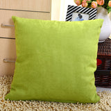 Luxury Velvet Pillow Cover Solid Pillowcase Cushion Cover Office Sofa Pillow Case Decor Mayitr Home Textile Supplies 45x45cm