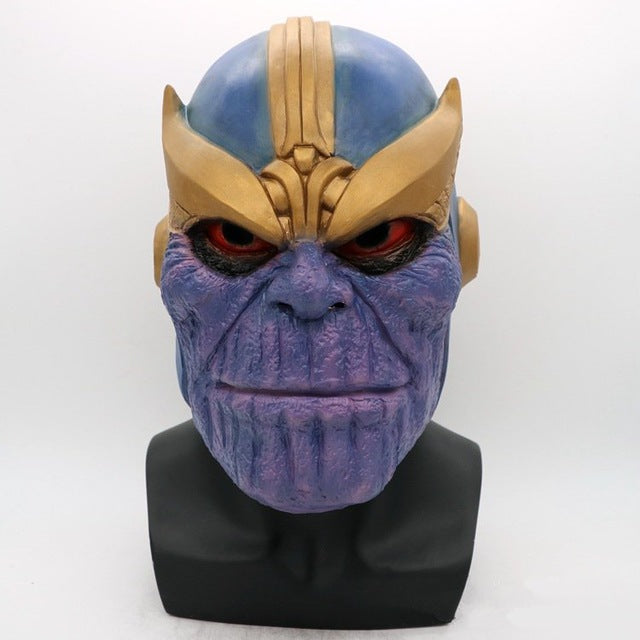 Thanos Mask Infinity Gauntlet Avengers Infinity War Cosplay Gloves Helmet Thanos Masks Halloween Party Props DropShipping