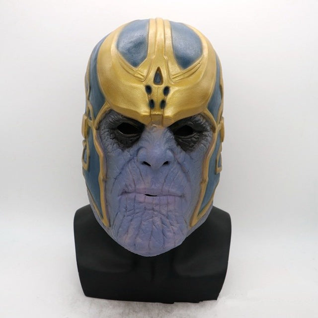 Thanos Mask Infinity Gauntlet Avengers Infinity War Cosplay Gloves Helmet Thanos Masks Halloween Party Props DropShipping