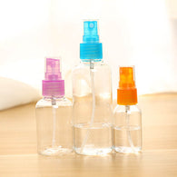5 Pcs/Set Refillable Bottles Mini Plastic Transparent Small Empty Spray Bottle Makeup Skin Care Refillable Bottles HB88