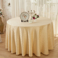 Multi Size Crocheted Vine Flower Hotel Round Table Cloth Restaurant Rectangular Polyester Tablecloth Home Decoration Table Cover