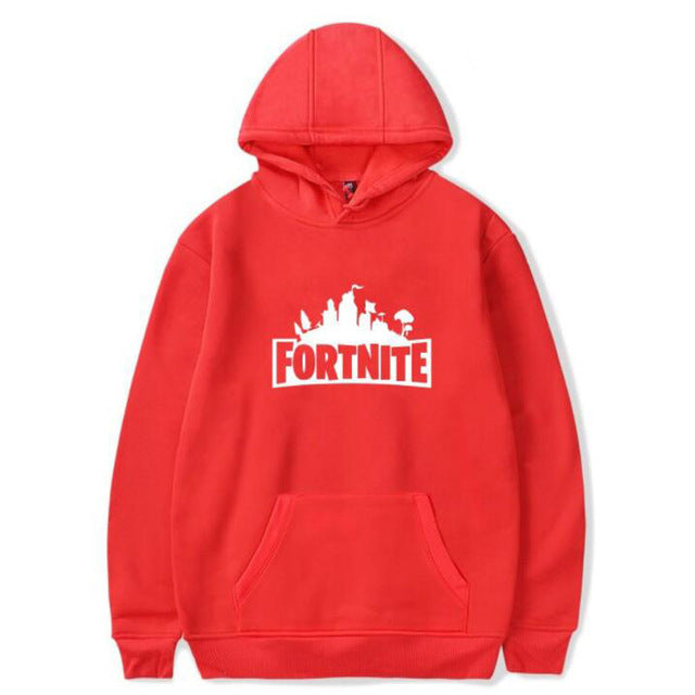 FORTNITE Print Hoodies Sweatshirt Men Women Winter Fashion Fornite Game Funny Hip Hop Fleece Hooded Jacket Streetwear Male