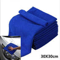 5Pcs Ultra Soft Microfiber Towel Car Washing Cloth for Car Polish Wax Car Care Styling Cleaning Microfibre 30x30cm