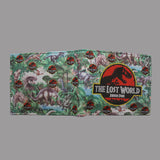 New cartoon Movies The LOST WORLD Cartoon Wallet Dinosaur Wallet Jurassic Park Purse Carteira brand Men Women Card Holder Wallet