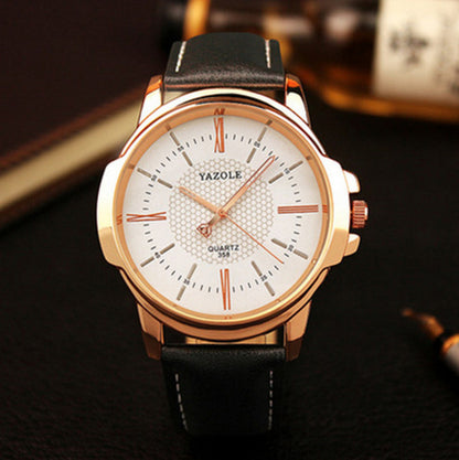 YAZOLE Top Brand Luxury Watch Fashion Waterproof Watch Men's Watch