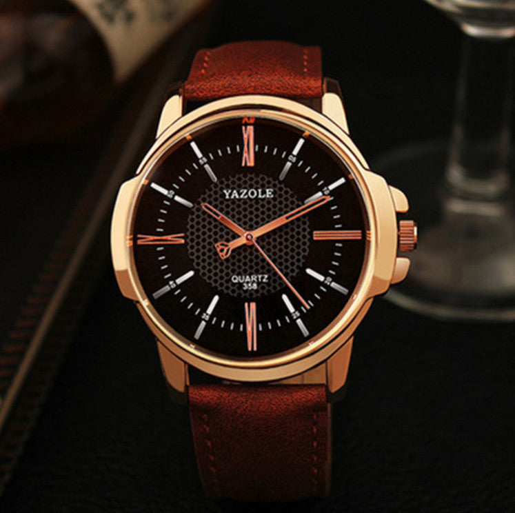 YAZOLE Top Brand Luxury Watch Fashion Waterproof Watch Men's Watch