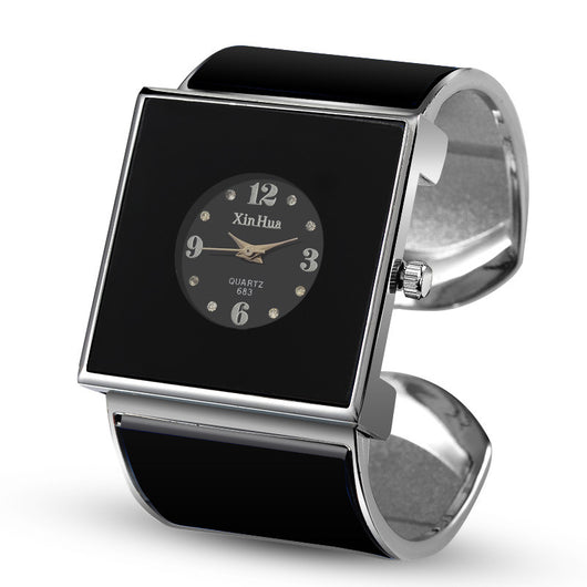 Stainless Steel Bracelet Wrist Watch Women Watches Diamond Ladies Watch