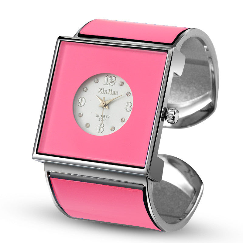 Stainless Steel Bracelet Wrist Watch Women Watches Diamond Ladies Watch