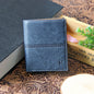 Vintage B Wallet Men Leather Vertical Short Wallets Card Holder Money Purse Bifold Man's Wallet Male Gift Carteira