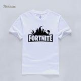 Fortnite T-Shirt Men Summer Tops Tee Victory Camiseta Game T Shirts Mens llama Black White Battle Royale Youth Fornite Tshirts