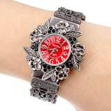 Vintage Flowers Bracelet Watch Ladies Watch Women'S Watches Clock