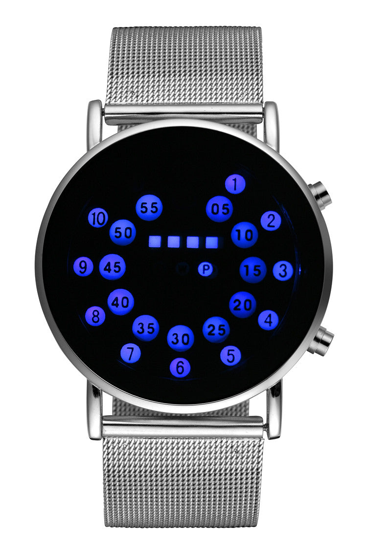 Unique Personality Digital Watch Men Wrist Watch Fashion LED Watches