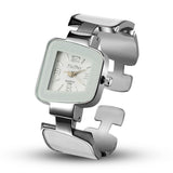 Fashion Creative Watch Irregular Bracelet Wrist Watch Women Full Steel Watch
