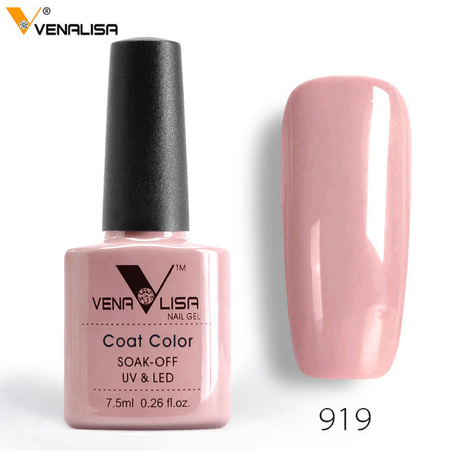 VENALISA Organic Nail Gel Polish 60 Color 7.5ml CANNI Nail Art SPA Salon DIY Soak off UV LED Odorless Enamal Gel Nail Varnish