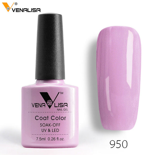 VENALISA Organic Nail Gel Polish 60 Color 7.5ml CANNI Nail Art SPA Salon DIY Soak off UV LED Odorless Enamal Gel Nail Varnish