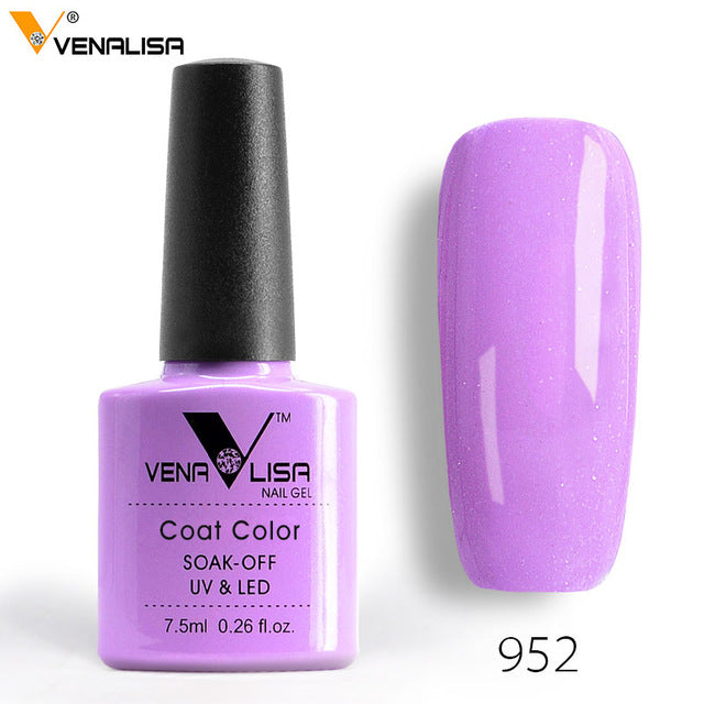 VENALISA Organic Nail Gel Polish 60 Color 7.5ml CANNI Nail Art SPA Salon DIY Soak off UV LED Odorless Enamal Gel Nail Varnish