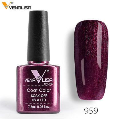 VENALISA Organic Nail Gel Polish 60 Color 7.5ml CANNI Nail Art SPA Salon DIY Soak off UV LED Odorless Enamal Gel Nail Varnish