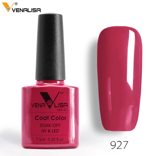 VENALISA Organic Nail Gel Polish 60 Color 7.5ml CANNI Nail Art SPA Salon DIY Soak off UV LED Odorless Enamal Gel Nail Varnish