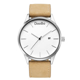 DOOBO Top Brand Luxury Mens Watch Leather Business Men'S Watches