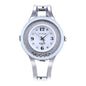 Fashion Full Steel Bracelet Watch Women Rhinestone Watch Female Clock