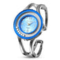 Fashion Full Steel Bracelet Watch Women Rhinestone Watch Female Clock