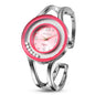 Fashion Full Steel Bracelet Watch Women Rhinestone Watch Female Clock