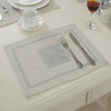 High Quality Table Napkins Mat Cloth Polyester Diamond Patchwork Vintage Restaurant Wedding Party Home Hotel Decoration 30x40CM