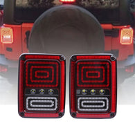 1Pair Tail Light Lamp Generation 2th EU  For 07-16/07-15 Jeep Wrangler Safety Warning Bicycle Motor Rear Light Lamp High Quality