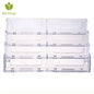 Newest Desktop Office Business Card Holder 8 Pockets Stand Clear Transparent Acrylic Counter Display Stand Office Home Supplies