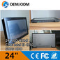 24" inch  ir touch Resolution 1920x1080 Embedded fanless pc inch industrial all in one pc tablet pc with Intel i3 4150