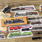 30pcs Age of steam train bookmarks for book marker memo note kids gift Stationery Office School supplies marcador de livro A6720