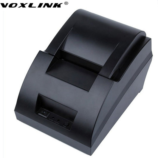 High quality VOXLINK Mini 58mm Low Noise POS Receipt Thermal Printer restaurant bill printer 90mm/s with USB interface