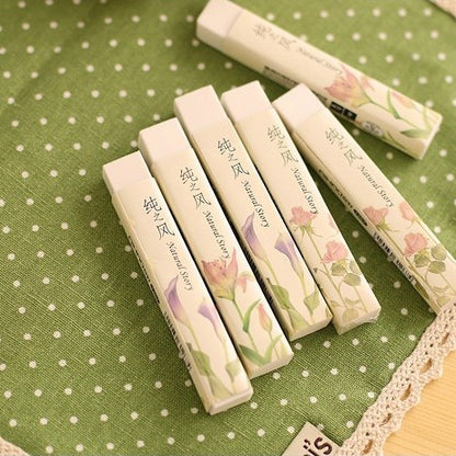 2 Pcs/lot Cube Pencial Eraser Cute Kawaii School Supplies Stationery Correction Products