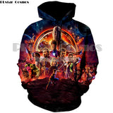 Lstar Cosmos fashion Popular Avengers: Infinity War 3D Printed Men/Women hoodies casual Sweatshirts Hooded Tops new arrival