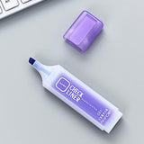 Aihao Cute Check Liner Visible Ink Colorful Highlighter Pen for School Supplies Stationery Office Accessories 6 Colors