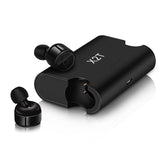 FORNORM X2T Mini 4.2 Wireless Bluetooth Earphone Binaural Portable Stereo In-Ear Earbuds Rechargeable Charger Box For Smartphone