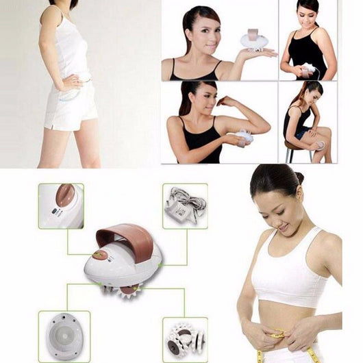 Beauty Body Slimmer Weight Loss Burning Massage.Spa 3D Health Care Roller Slimming And Pushing Fat Machine Massager