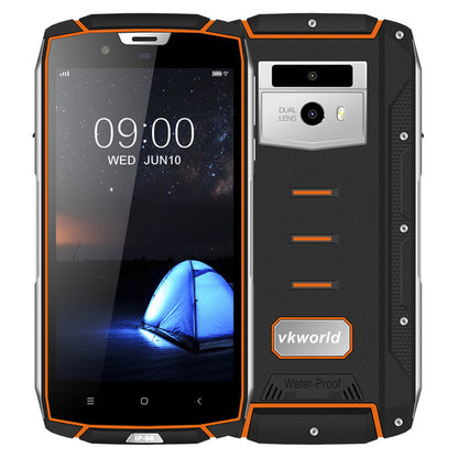 VKworld VK7000 IP68 Waterproof Smartphones 5.2" 5V/2A 5600mAh Android 8.0 Wireless Charge 4GB 64GB Octa Core Dual SIM Cellphones