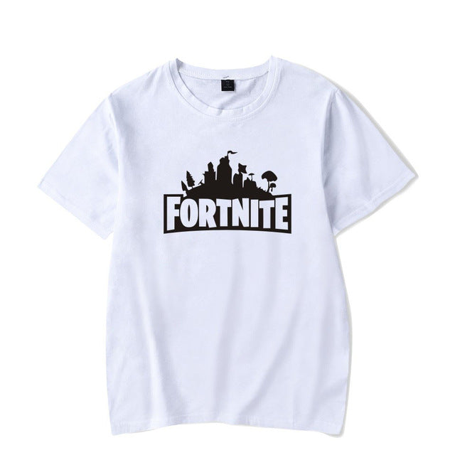 OKOUFEN Fortnite Men/Women T Shirt 2018 Summer Tops Tees Harajuku Hip Hop Camisetas Hombre Game Fornite Print T Shirts XXS-4XL