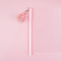 cartoon pink pompon bird pendant gel pen writting pens canetas material escolar kawaii staitonery paperlaria school supplies