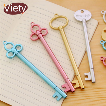 4 Pcs/Lot Key style student gel pen cute pens material canetas escolar stationery papelaria school office supplies