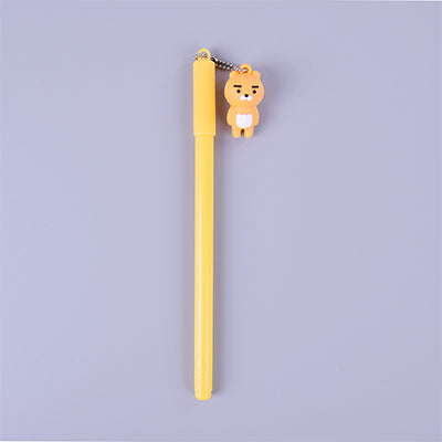 cartoon animal totoro pendant gel pen writting pens canetas material escolar kawaii staitonery paperlaria school supplies