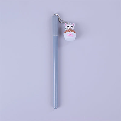 cartoon animal totoro pendant gel pen writting pens canetas material escolar kawaii staitonery paperlaria school supplies