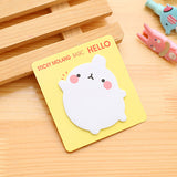 Cute rabbit cartoon animals memo pad planner sticky note paper sticker kawaii stationery pepalaria office school supplies