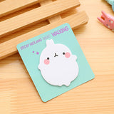 Cute rabbit cartoon animals memo pad planner sticky note paper sticker kawaii stationery pepalaria office school supplies