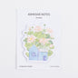 Beautiful flower house Paste memo pad planner sticky note paper sticker kawaii stationery pepalaria office school supplies