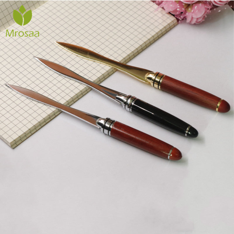 Office & School Letter Opener Office learning culture Cut paper Knife Letter Supplies pen Split file envelopes Safty Blade