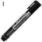 High Capacity Black Permanent Oil-Based Paint Marker Pen For Board Glass Wood Plastic Office School Supplies Markers